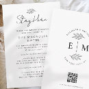Recherche de logement invitations Noir et blanc