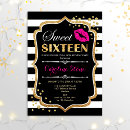 Recherche de moderne 16ans anniversaire invitations Glacer