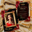 Recherche de red rose quinceanera invitations Tiare