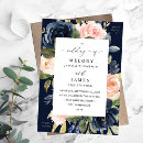 Recherche de rose bleu marine mariage invitations Élégant