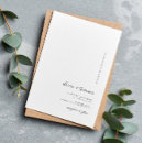 Recherche de sophistiqué mariage invitations Minimaliste