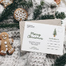 Recherche de hiver rustique cartes postales Couple