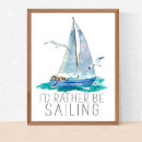 Recherche de nautical posters Blue and white