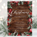 Recherche de wood noël invitations Rustique