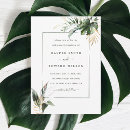 Recherche de couleurs tropicales invitations Moderne