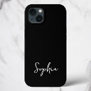 Recherche de signature iphone coques Calligraphie