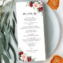 Recherche de burgundy menus De
