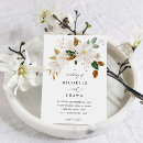Recherche de magnolia mariage invitations Rustique