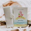 Recherche de rose flamant anniversaire invitations Girl