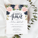 Recherche de navy baby shower invitations Mother to be