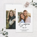 Recherche de surprise fiançailles invitations Simple