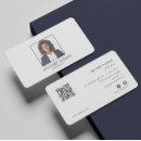Recherche de publicité cartes visite Code qr