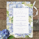 Recherche de blue hydrangea mariage invitations Jardin