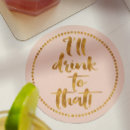 Suche nach golden untersetzer Brautparty