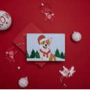 Recherche de noël mignon cartes postales Chapeau santa