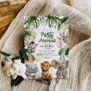Recherche de animal de jungle invitations Animaux safari