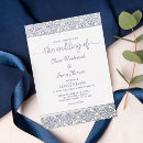 Recherche de invitation de damassé mariage invitations Romantique