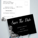 Suche nach elegante save the date postkarten Schwarz und weiß
