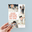 Recherche de merry and bright christmas vœux cartes Modern