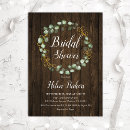 Suche nach rustic bridal shower einladungen Eucalyptus