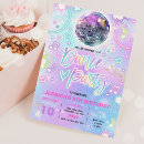 Recherche de soirée dansante disco invitations Néon glow