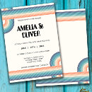 Recherche de colorful mariage invitations Rétro
