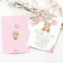 Recherche de ours bébé invitations Nous pouvons attendre