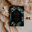 Recherche de black and gold foil invitations Bride
