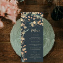 Recherche de bohème chic mariage menus Botanique