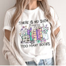 Suche nach zu viele bücher tshirts Literatur