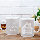 Recherche de ménage tasses Typographie