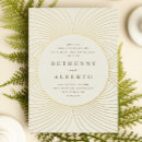 Recherche de gold foil mariage invitations De or