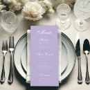 Recherche de pourpre mariage menus Calligraphie