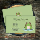 Suche nach kröte visitenkarten Tier