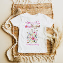 Recherche de bébé fille tshirts Petite miss onederful