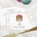 Recherche de cupcakes standard cartes visite Boulangerie