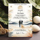 Recherche de plage hawaïen mariage invitations Littoral