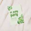 Recherche de st patricks day invitations Shamrock