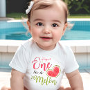 Recherche de melon bébé vêtements Chemise d'anniversaire