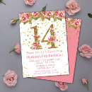 Recherche de pour 14 ans invitations Rose