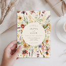 Recherche de fleur sauvage mariage invitations Élégant