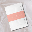 Recherche de corail bandeaux de faire part Élégant