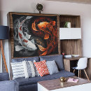 Suche nach orange fische kunst Wasser