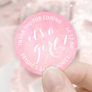 Suche nach rosa aquarell aufkleber Babyparty