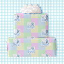 Recherche de rose pastel vert papier cadeau Pour enfants