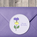 Suche nach viola aufkleber Blume