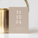 Recherche de modern minimalist save the dates Couple