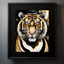 Suche nach schwarzer tiger poster Gold