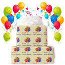 Recherche de ballon rouge papier cadeau Nom