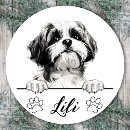 Suche nach shih tzu hund aufkleber Tierliebhaber